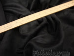 Load image into Gallery viewer, 10 yards Black micro suede upholstery fabric
