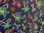 Load image into Gallery viewer, Cocktail party spandex 4-Way Stretch Fabric by the yard 60 " Wide
