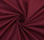 Load image into Gallery viewer, Burgundy  POLY-COTTON Broadcloth 58" wide  dresses, blouses, uniforms, shirts, Clothing
