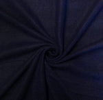 Load image into Gallery viewer, Navy Soft Cozy Fleece Fabric by the Yard | Warm Anti-Pill Fleece for Blankets, Crafts, Apparel &amp; DIY Projects 60” wide
