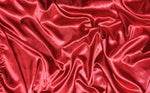 Load image into Gallery viewer, Red Charmeuse polyester fabric 60" by the yard
