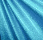 Load image into Gallery viewer, Turquoise Mystique Spandex Fabric – 4-Way Stretch Shiny Metallic Dancewear, Swimwear, Costume Fabric by the Yard

