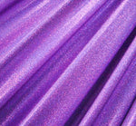 Load image into Gallery viewer, Purple  black 4-Way Stretch  Mystique Spandex  Fabric by the yard 60 " Wide
