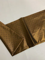 Load image into Gallery viewer, Lame Polyester metallic dotted drapery Fabric BY THE YARD 60" wide
