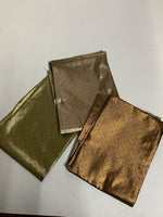 Load image into Gallery viewer, Lame Polyester metallic dotted drapery Fabric BY THE YARD 60" wide
