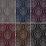 Load image into Gallery viewer, Valentino Chenille Fabric Damask Print upholstery furniture fabric by the yard
