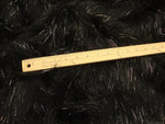 Load image into Gallery viewer, Faux fur, Black Sparkle Fabric Per Yard 60" wide
