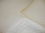 Load image into Gallery viewer, White Patent Quilted Vinyl fabric with 3/8" Foam Backing Upholstery
