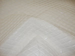 Load image into Gallery viewer, White Patent Quilted Vinyl fabric with 3/8" Foam Backing Upholstery
