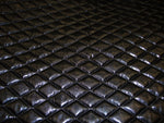 Load image into Gallery viewer, Black Quilted Vinyl auto headliner fabric with 3/8" Foam Backing Upholstery
