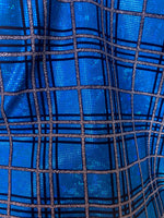 Load image into Gallery viewer, 4-Way Stretch square hologram Mystique Spandex  Fabric by the yard 60 " Wide
