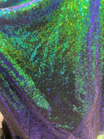 Load image into Gallery viewer, Mermaid Dress Gowns Mini Disc Glitz Sequin Spandex Fabric - 54"/54" Wide By The Yard Dress Craft
