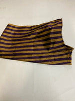 Load image into Gallery viewer, Multicolor stripe rough Taffeta drapery Fabric BY THE YARD 60" wide
