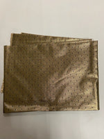 Load image into Gallery viewer, Lame Polyester metallic dotted drapery Fabric BY THE YARD 60" wide
