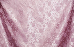 Load image into Gallery viewer, Brocade Jacquard fabric Satin Floral 58" wide per yard- Pink
