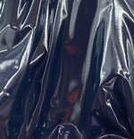 Load image into Gallery viewer, Navy Vinyl Fetish Wet Clothing fabric per yard 54" Wide sold by the yard
