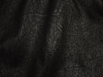 Load image into Gallery viewer, Black on black Distressed Vinyl Fabric by the Yard – Upholstery, DIY, Automotive, Bags, Furniture, Rustic Leather Look – 54" Wide
