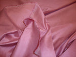 Load image into Gallery viewer, Dusty Rose Shantung Dupioni Faux Silk – Two-Tone Polyester Fabric for Drapery,  Sewing &amp; crafts 54” wide

