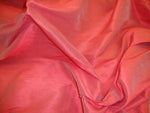 Load image into Gallery viewer, Cranberry Shantung Dupioni Faux Silk two tone fabric BY THE YARD 54" wide
