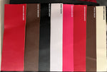 Load image into Gallery viewer, Ecopelle Semi gloss and Matte light 2 way stretch vinyl with microfiber suede backing 54" wide
