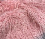 Load image into Gallery viewer, Mongolian faux fur long hair pile fabric BY THE YARD 60" Wide
