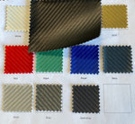 Load image into Gallery viewer, Vinyl faux leather CARBON FIBER Upholstery Fabric / 54" Wide / Sold BTY

