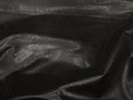 Load image into Gallery viewer, Vinyl faux Black metallic Lightning upholstery  fabric per yard
