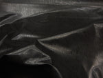 Load image into Gallery viewer, Vinyl faux Black metallic Lightning upholstery  fabric per yard
