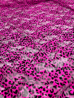 Load image into Gallery viewer, Cheetah Stretch Lace poly Fabric By The Yard Wedding, Prom, Dresses, Lingerie, Pageant
