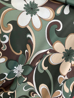 Load image into Gallery viewer, Vintage floral spandex 4 way stretch 58" wide

