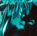 Load image into Gallery viewer, Faux leather/ Chrome Mirror/ for Shoes Bags / Clothing / Upholstery- Turquoise
