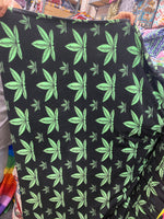 Load image into Gallery viewer, Fleece leaf By The Yard 60" Wide
