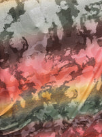 Load image into Gallery viewer, Gray Camouflage hologram stretch spandex fabric SOLD BY YARD 60 inches wide
