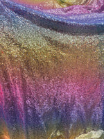 Load image into Gallery viewer, Rainbow stretch  Mini Disc Glitz Sequin Fabric - 54"/54" Wide By The Yard Dress Craft
