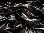 Load image into Gallery viewer, Vinyl Black Fetish Wet Clothing fabric per yard 54" Wide sold by the yard
