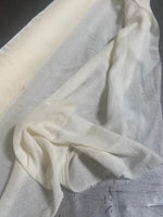 Load image into Gallery viewer, Beige Cotton Gauze Lightweight Fabric | Soft Breathable Double Gauze Cloth by the Yard | DIY Sewing, Baby Blankets, Scarves, Apparel, Crafts
