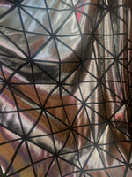 Load image into Gallery viewer, Silver mystique diamond Nylon ,swimsuits, 4 way stretch 60” wide
