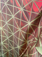 Load image into Gallery viewer, Red mystique diamond Nylon ,swimsuits, 4 way stretch 60” wide
