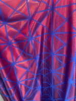 Load image into Gallery viewer, Stretch Magenta mystique diamond Nylon 60” wide
