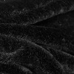 Load image into Gallery viewer, Black Bear Short Hair Faux Fur Fabric – Soft Plush Fabric for Sewing, Costumes, Crafts &amp; Upholstery
