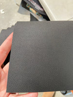 Load image into Gallery viewer, Faux Leather Automotive Furniture black Vinyl With Foam backing Heavy Duty | SOLD by the YARD
