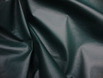 Load image into Gallery viewer, Leather Faux Vinyl upholstery/ emerald champion fabric by the yard 54" Wide folded
