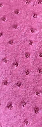 Load image into Gallery viewer, Dark pink/ fuchsia ostrich faux vinyl  UV resistance waterproof Fabric
