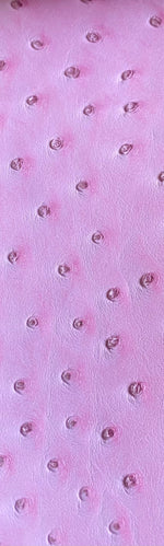 Load image into Gallery viewer, Ostrich/ faux vinyl Marine grade/ UV resistance waterproof Fabric-Pink

