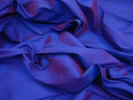 Load image into Gallery viewer, Purple two tone Shantung Dupioni Faux Silk fabric BY THE YARD 54" wide
