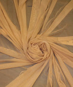 Load image into Gallery viewer, Camel Power Mesh Stretch Fabric 60" per yard
