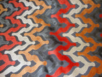 Load image into Gallery viewer, Velvet Atomic Wave Embossed Raised Velvet upholstery Drapery Fabric per yard
