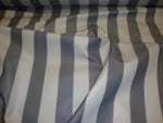 Load image into Gallery viewer, Dark Grey light Grey Striped Waterproof Outdoor Canvas fabric 60" 600 Denier wide per yard
