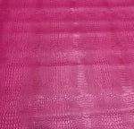 Load image into Gallery viewer, Fuchsia Marine Gator Upholstery Crafting Outdoor Vinyl Fabric - Sold By The Yard - 54"
