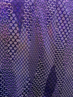 Load image into Gallery viewer, Purple Iridescent Fish Scales Hologram Nylon Spandex Fabric dance swimsuits 4 way stretch 58" wide  Sportswear, Athletic
